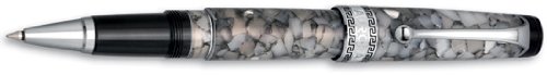 Aurora Optima Nero Perla Rollerball Pen - AU-975CGA