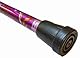 Gehstock Klappbar, Gehstock Damen Faltbar Gehstock Krückstock Spazierstock Aluminium Faltbar lila Einstellbar Spazierstock Verstellbarer Gehstöck Höhenverstellbarer Haltbarer Ausziehbarer Gehstock