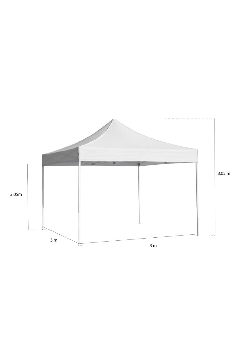 Carpa Plegable 3x3 Eco - Blanco