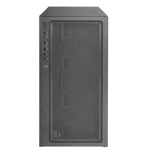 Gabinete SilverStone FARA 514X Negro ATX de torre completa en metal con soporte dual para radiador, ventiladores ARGB y refuerzo para GPU, modelo SST-FA514X-BG miniatura 6
