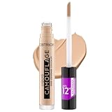 CATRICE Liquid Camouflage High Coverage Concealer 020 Light Beige – Hohe Deckkraft & 12h Halt – Flüssige Textur ohne Silikone – Make-up Vegan, Wasserfest & Transferproof – 5 ml