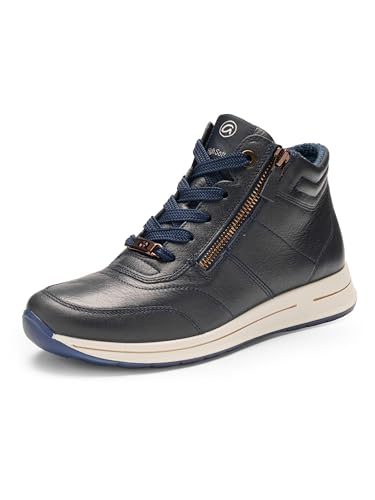 ARA Damen Osaka Sneaker, Blau, 38.5 EU Weit