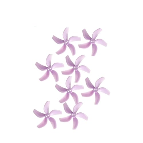 Hélices drone FPV Cinewhoop D63 2.5 pouces composant propulsion UAV 5 pales 1.5mm violet