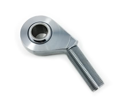 Single Left Hand Offset Heim Joint Rod End – 5/8" Bore x 5/8"-18 Shank with Jam Nut | Heavy-Duty Chromoly Rod End for UTV, Off-Road, Racing & Suspension Fabrication