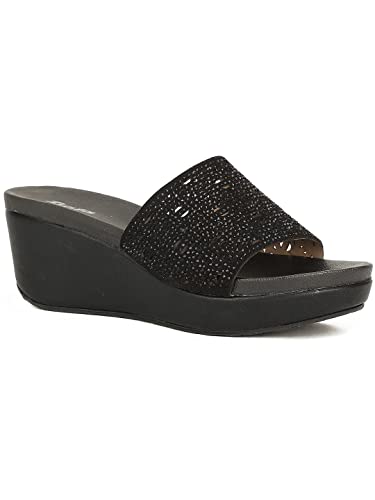 Image of Bata Women's DANBURY WEDGE MULE Slippers