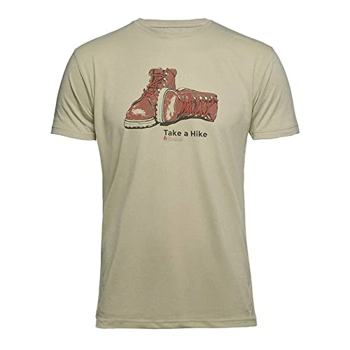 Image of Sueme Take a Hike Tundra Stone T-Shirt Tundra Stone M