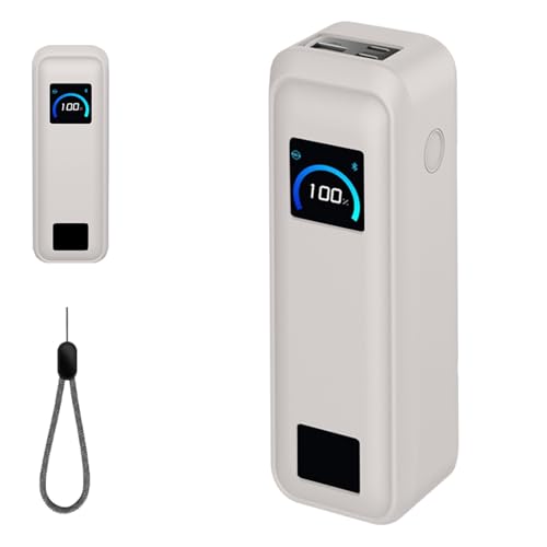 For Anker Prime Power Bank (20100mAh, 220W) �p �P�[�X �J�o�[ �V���R���ی�P�[�X+�X�g���b�v �yHUKWIMO�z ��LED���C�g �S�ʕی� �ϏՌ��� �h�� �h�o �y�� �L�Y�h�~ �����h�~�ی� [�z���C�g ��]