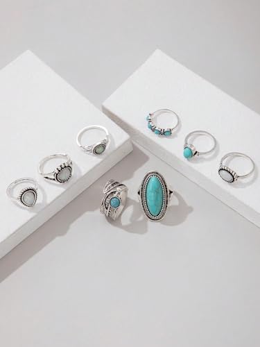 Promise Rings for Her Engagement Rings Moissanite Chunky Gold Stackable Knuckle Jewelry for Women3