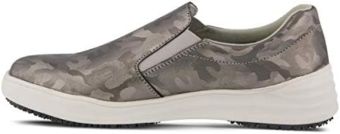 Spring Step Professional Women's WAEVO-CAMO Uniform Dress Shoe, Silver, 6 | Image 1