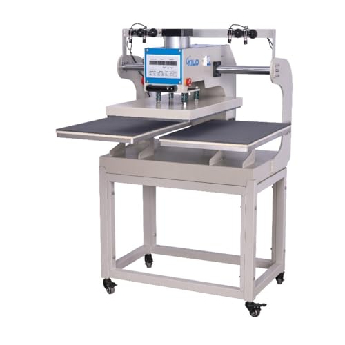 Prensa Térmica Neumática de 16x24 con Doble Placa y Posicionador Infrarrojo miniatura 2