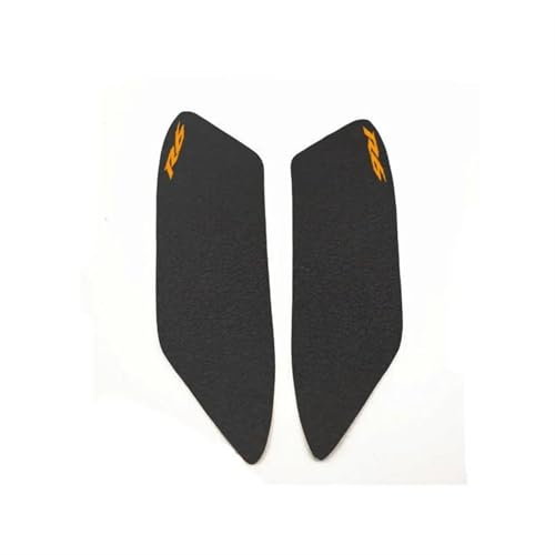 燃料タンクサイドステッカー オートバイ用滑り止めタンクパッド サイドガスニーグリップトラクションパッド プロテクターステッカー に適合するヤマハ R6 2006 2007 YZFR6 YZF R6用(Style 11)