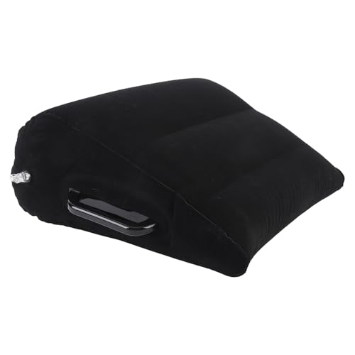 インフレータブルウェッジピロー いびき用トラベルウェッジピロー ベッドウェッジピロー 旅行用 軽量 PVC 50x38cm