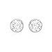 Produktbild Carissima Gold Damen 18k (750) Weißgold 5 mm Rund Cubic Zirkonia Ohrstecker 7.57.7559