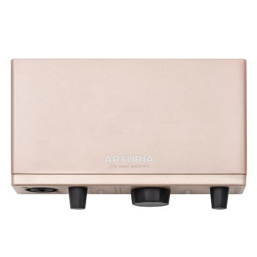 Image of Arturia MiniFuse USB-C Audio Interface (Champagne, MiniFuse 1)