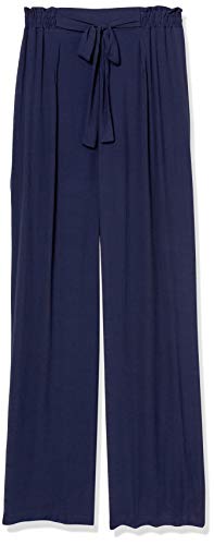 Amy Byer Women's Wide-Leg Paperbag Pants