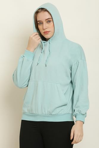 Image of CANIDAE Women's Sweatshirt & Hoodies, Fleece Material Full Sleeves, Women Winter Wear, Hooded Neck Regular Fit Long Sleeve Womens Sweatshirt || Small to 12XL || Plus Sizes ||