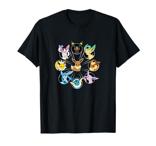 Pokémon - Eevee Evolution Circle T-Shirt