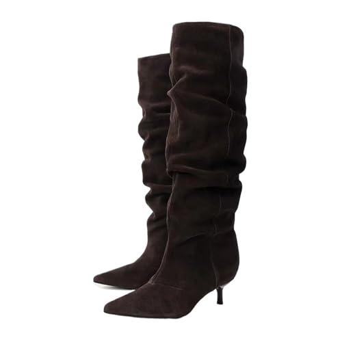 Bottes hautes femme style rétro pour vos tenues chics d'hiver