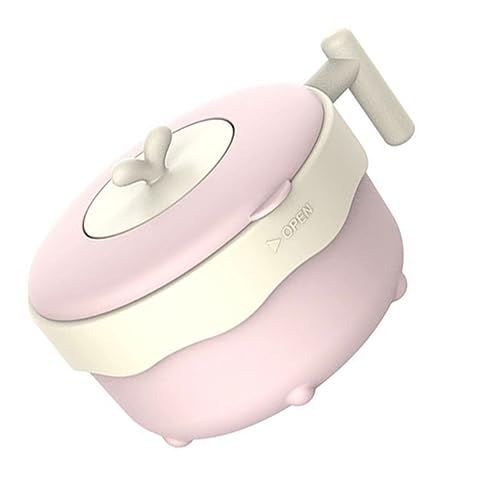 Yardwe Practical Suction Cup Bowl for Scald Stainless Steel Feeding Bowl Lightweight Detachable Design for Rice Desserts More Easy to Clean