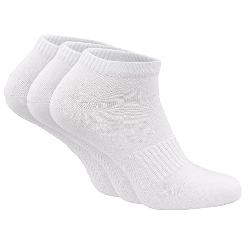 GIESSWEIN Organic Sneaker Socken Herren & Damen 35-46 [3er Pack] - Anti Schweiß Socken temperaturregulierend atmungsaktiv - Laufsocken Sportsocken Herren & Damen - Sneakersocken aus Bio-Baumwolle