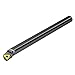 Sandvik Coromant A12S-STFCL 2-B1 Turning Insert Holder, Round Shank, Steel, Internal, Screw Clamp, Left Hand, 3/4" Shank Diameter, 10" Length x 0.5" Width, TCMT 221 Insert Size (Pack of 1)