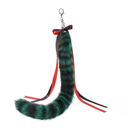 Porte-monnaie suspendu avec porte-clés queue pour retrouver ses affaires