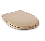 Fácil limpieza TATAY 4404008 - Olympia Tapa y asiento para inodoro, Beige, 35.50X5.00X45.60 Cm