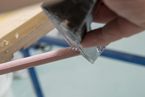 Knauf Raspel-Hobel zum Glätten von Platten-Schnittkanten, 250-mm – Kanten-Hobel mit Metall-Rahmen zum Abschleifen unregelmäßiger Ränder bei Gipskarton-Platten / Gipsfaser-Platten, schwarz