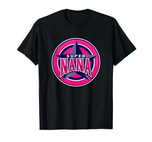 Super Nana Grandma Funny Hero T-Shirt