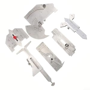 Allthingstore 38Q8EGI31 Mierniki Spawalnicze 6 szt.