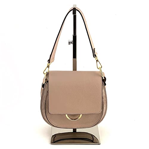 Sac à bandoulière en cuir véritable fabriqué en Italie BE MY BAG chic