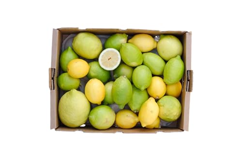 Limones Frescos 4 kg | Limón Natural | Cultivo Local en Málaga | Perfectos para Cocina, Bebidas y Repostería | Producto Natural y Rico en Vitamina C