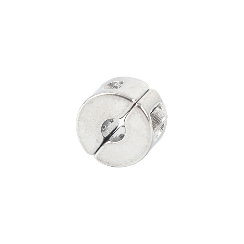 Serre câble inox 4mm marine 316 fixation ronde à pivot unique pour architecture