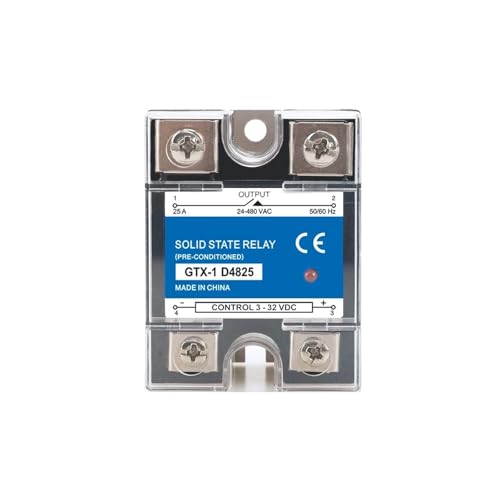 Relais statique SSR 100A commande DC 3-32V commutation silencieuse 220V