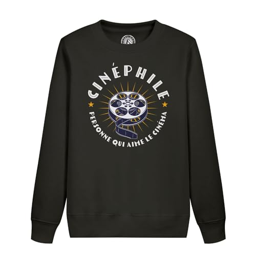 Sweatshirt enfant cinéphile le cadeau idéal pour fan de cinéma et séries