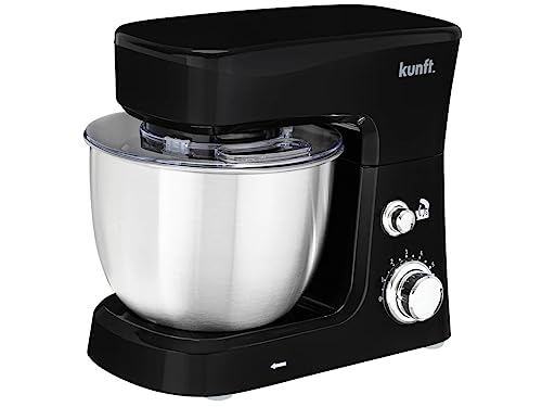 Kunft Robot De Cocina Kkm7521 Multifunción, 700 W, Capacidad De 3,5l, Incluye Una Espátula, Batidora Y Mezclador, Jarra De Acero Inoxidable, 6 Velocidades, Negro Kunft Robot De Cocina Kkm7521 Multifunción, 700 W, Capacidad De 3,5l, Incluye Una Espátula, Batidora Y Mezclador, Jarra De Acero Inoxidable, 6 Velocidades, Negro