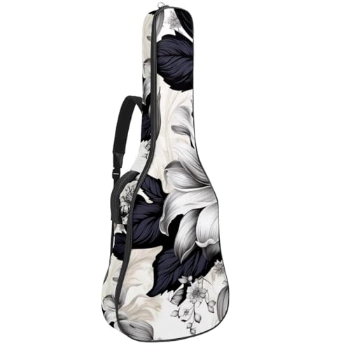 Sac pour guitare à fleurs idéal pour transporter votre acoustique aux cours et concerts