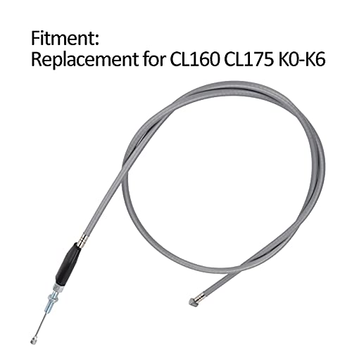 Aramox Cabo de embreagem, cabo de embreagem de motocicleta de metal 22870-223-000 Substituição para