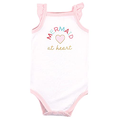 Image of Hudson Baby Unisex Baby Cotton Sleeveless Bodysuits
