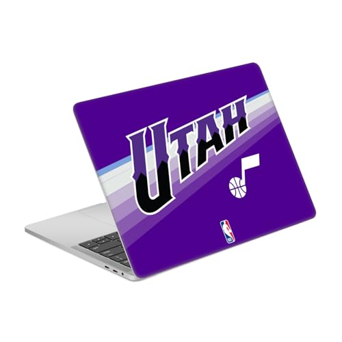 Protégez votre MacBook Pro 13 A2338 des rayures avec le vinyle officiel Utah Jazz
