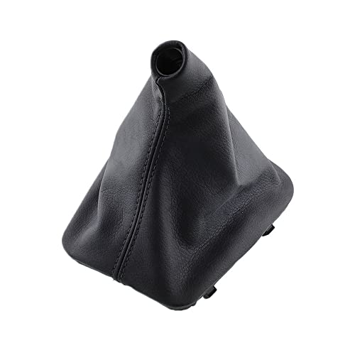 WDGBUIT Car Gear Shift Collars Gear Shift Boot Cover Gaiter PU Leather for BMW E34 E36 E46 Z3 Left Hand Drive