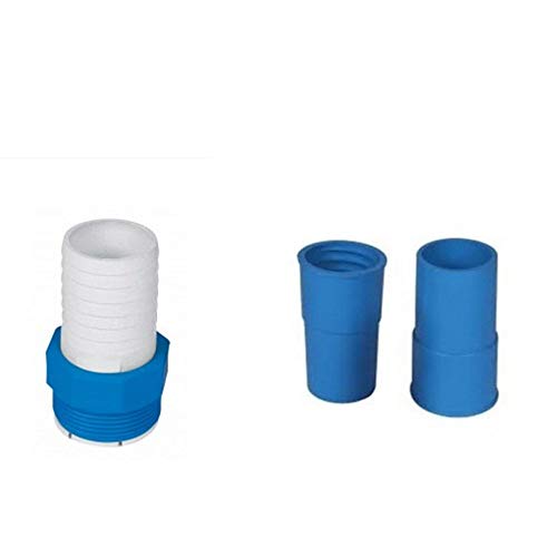 6 Metros de Mangueira para aspiração de piscina + 1 Adaptador e 2 Ponteiras da mangueira para fixaçã