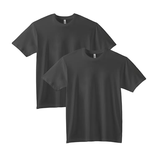 T-shirts unisexes en daim American Apparel G5389 noirs XXL pour un style urbain quotidien