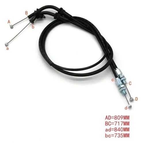 Câble commande accélérateur moto Suzuki SV1000 2003 2004 2005 - 3