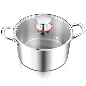 E-Far E-far 6 Quart Suppentopf Edelstahl