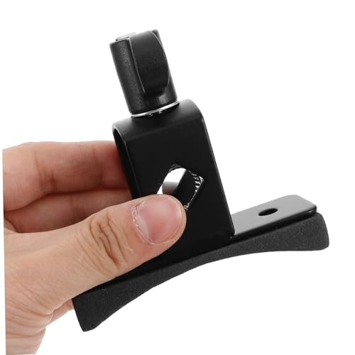 Abrazadera SUPVOX para cowbell, montaje en aro de tambor, mecanismo de sujeción para rendimiento estable, construcción duradera, instalación fácil y agarre firme miniatura 7