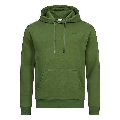 Basisstoff Kapuzenfreund Herren Pullover Grün Gr. XXL
