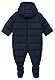 Schneeanzug mit abnehmbaren Füsschen und samtigem Fleecefutter navy 62