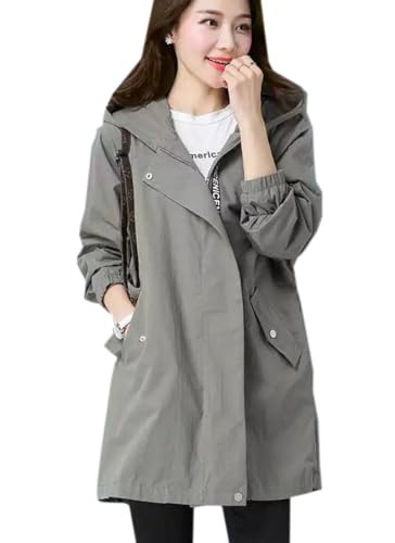 [YUANYUAN] HAUTE }Eep[J[ fB[X R[g AE^[ t[ht WPbg u] g`R[g O WbvAbv n  Vv ̌^Jo[ I[o[TCYR[g y h JWA ʋ t H (