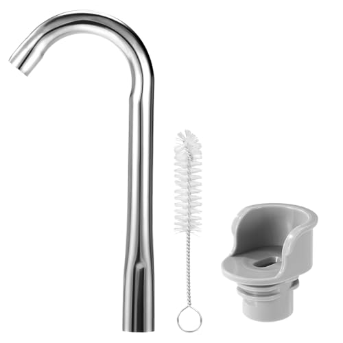 Set di Accessori Ricambio Fontanella Gatti, Include Beccuccio Supporto per Beccuccio e Spazzola Pulizia Pratico Kit di Manutenzione per Fontanella Animali Domestici